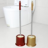 坐便器清洁刷不锈钢创意长柄厕所刷子卫生间洁厕无死角马桶刷套装