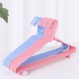 家用防滑带钩衣架宿舍学生晾晒衣服架子干湿两用衣撑子挂衣架裤架（10个装）1102