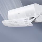 升级款可调节空调挡风板小云板月子婴幼儿防直吹导风罩出风口挡板遮风板挂机空调挡板（调节臂S款三板）