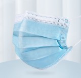 一次性口罩三层防护成人外用口鼻罩外科防病菌透气防尘罩 成人款（单片装）