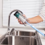 30年老品牌振兴 按钮伸缩杯刷厨房用刷长柄海绵洗杯子奶瓶刷子刷杯器水杯刷茶杯清洁刷（SA7804）