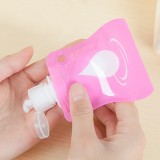 化妆品收纳分装瓶翻盖挤压瓶洗发水沐浴露乳液收纳瓶便携按压空瓶