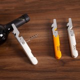 30年老品牌振兴 红酒开瓶器便携式葡萄酒开酒器多功能家用省力啤酒起子两用启瓶器（YH5835）