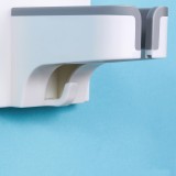 浴室免打孔置物架强力吸盘厕所电吹风挂架洗手间吹风机架子（挂钩款）