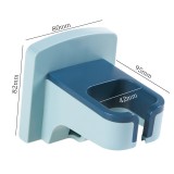 浴室免打孔置物架强力吸盘厕所电吹风挂架洗手间吹风机架子（挂钩款）