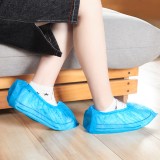 家用客厅室内防滑无纺布一次性鞋套防尘脚套耐磨加厚透气鞋套 100只