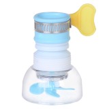 厨房水龙头防溅花洒自来水过滤嘴滤水器卡扣式360°可旋转伸缩节水器HY-034