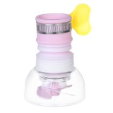 厨房水龙头防溅花洒自来水过滤嘴滤水器卡扣式360°可旋转伸缩节水器HY-034