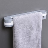 浴室可折叠三合一壁挂式拖鞋架免打孔置物架卫生间墙面收纳架子