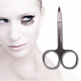修眉剪刀不锈钢美容便携家用小剪刀修剪假睫毛鼻毛化妆工具眉毛剪 （美伊亭212）