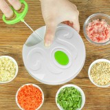 家用厨房多功能切菜器手动绞肉机绞菜搅菜搅碗状碎菜手动机蒜泥器绞馅工具
