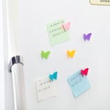 卡通蝴蝶创意磁铁冰箱贴立体冰箱贴留言贴磁性贴立体动物硅胶装饰磁贴（ RB259）