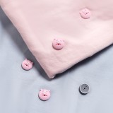 2022新款家用被子固定器防跑被无针安全隐形面被扣床单被套角扣防滑被套软扣无痕扣（卡通款24枚）带针筒