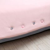 2022新款家用被子固定器防跑被无针安全隐形面被扣床单被套角扣防滑被套软扣无痕扣（卡通款24枚）带针筒