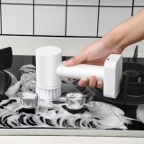 电动清洁刷多功能家用厨房卫生间刷碗神器手持无线电动刷子洗锅刷套装