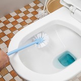 30年老品牌振兴 卫生间厕所刷家用无死角洗厕所软毛刷子洁厕刷白色圆头长柄马桶刷 SA182