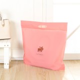 居家半透明提手包包收纳袋两件套立体挂袋衣柜橱悬挂式整理袋防尘整理储物袋（2个装）大号54.5*48cm