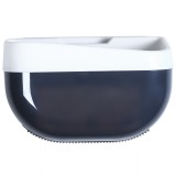 卫生间纸巾盒免打孔厕所抽纸盒收纳架卫浴壁挂式卷纸盒花盆状手纸盒卫生纸置物架