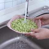 水果盘现代客厅桌面杂物收纳篮干果盘子厨房洗菜沥水篮零食收纳筐