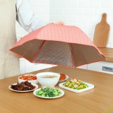 可折叠伞形保温菜罩冬季饭菜罩剩菜罩餐桌罩食物家用保温罩盖菜罩