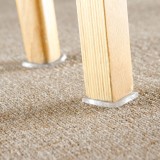 透明桌脚垫凳子垫红木家具桌角沙发耐磨垫防撞贴消音桌腿椅子脚垫（4个装）