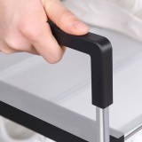 不锈钢多层鞋架简易组合式收纳鞋柜省空间宿舍鞋架子家用经济型 (67cm垫片款)