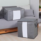 大号衣服棉搬家被打包袋家用装被子整理袋可视窗无纺布衣物收纳袋