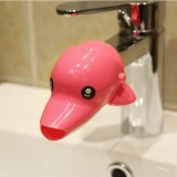 卡通大头立体儿童导水槽水管洗手器水龙头延伸器家用水龙头防溅头