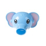 卡通大头立体儿童导水槽水管洗手器水龙头延伸器家用水龙头防溅头