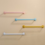 加长型浴室拖鞋架壁挂式免打孔门后置物架厕所沥水省空间收纳神器