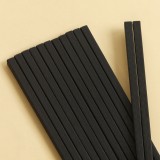 家用合金筷子厨房高档耐高温易清洗防滑防霉筷日式料理专用尖头筷子（条纹款（10双1包）