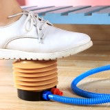 螺旋状脚踩打气筒气泵游泳池冲气气球踩踏式充气筒儿童玩具皮球气筒