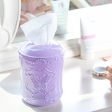 抽纸盒家用创意桌面纸抽盒卷纸筒印花纸巾筒客厅茶几收纳盒纸巾盒