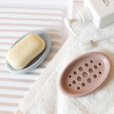 肥皂盒卫生间日用品创意可爱家居波浪纹镂空皂托沥水皂盒卫浴用品香皂盒