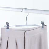 T字型裤架多功能伸缩裤夹子家用防滑防风晾衣架裙夹内衣服装店裤架衣架（3个装 颜色混发）