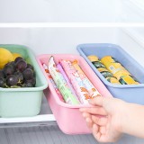 化妆品收纳盒客厅桌面收纳篮零食杂物冰箱收纳盒厨房筷子盒收纳筐