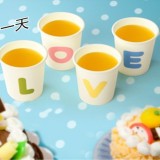 纳川 简易水杯情侣对杯（4个装）A0179-1