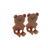 创意卡通动物挂钩强力无痕挂钩塑料贴墙动物挂钩厨房浴室粘钩壁挂