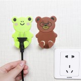 创意卡通动物挂钩强力无痕挂钩塑料贴墙动物挂钩厨房浴室粘钩壁挂