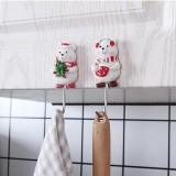 创意家居新款可爱熊挂钩树脂工艺品新房装饰收纳挂钩挂架