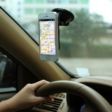 多功能车载手机导航支架汽车通用吸盘式手机座懒人手机架