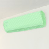  斜纹马卡龙色牛津布挂式空调罩 家用防污防脏防尘罩（1.5P）