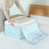 被子收纳袋整理袋衣服打包袋防水防潮搬家袋行李袋棉被防尘袋 斜纹款（大号）