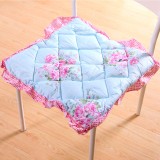 田园布艺纯棉加厚泡泡垫/坐垫