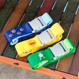  卡通印花行李箱捆绑带拉杆箱十字行李打包带灰色插扣（弹力款）294