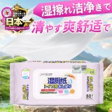全球仓 湿厕纸家庭实惠装洁厕湿巾私处擦屁屁股男士女士专用清洁杀菌湿巾（80片/包）